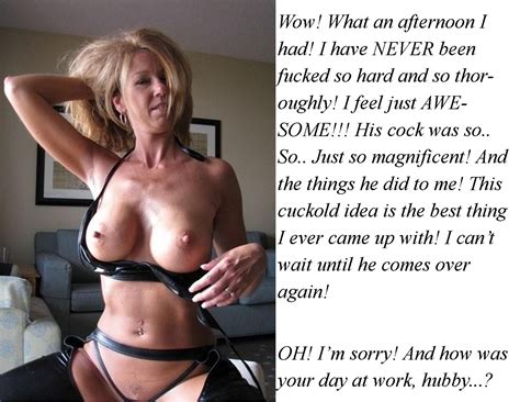 Dominant Wife Submissive Husband Captions Wife Cuckolds 
